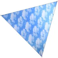 Esschert Design schaduwdoek Hemel 282 cm polyester blauw