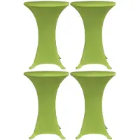vidaXL Tafelhoes stretch 4 st 80 cm groen