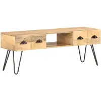 vidaXL Tv-meubel 120x35x45 cm massief mangohout