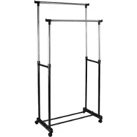 Huismerk Premium Kledingrek - 85 x 43 x 100-170 cm