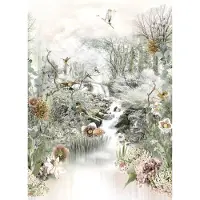 Overig Fable Fotobehang - Meerkleurig - 1,84m X 254cm