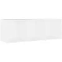 vidaXL Tv-meubel 107x35x37 cm bewerkt hout wit
