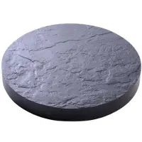 Eda Plastic Rollete Support - Ø 30 cm - leisteengrijs