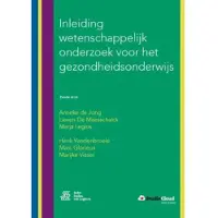 Bohn Stafleu van Loghum Inleiding wetenschappelijk onderzoek voor het gezondheidsonderwijs (Paperback)