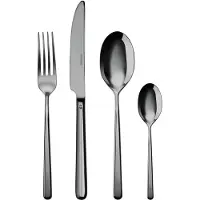 Sambonet Bestekset Linear PVD Black (24-Delig)