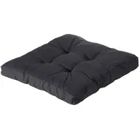 Madison Loungekussen Madison Florance Basic Black Vierkant (73 x 73 cm)