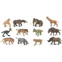 Collecta Figurine Mini Set - 12 Prehistorisch Zoodieren - Prehistorie - Handgeschilderd - Miniatuur