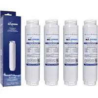 Allspares Waterfilter (4x) voor Koelkast geschikt voor Bosch Siemens Neff UltraClarity 11034151 / 11028820 / KB1000