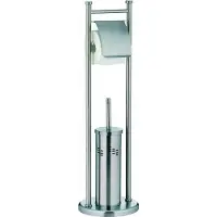 kela Toiletbutler Swing Silver Matt