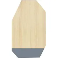 Enjoy2Cook Snijplank Dippo - Rubberhout - Grijs - Tak Design
