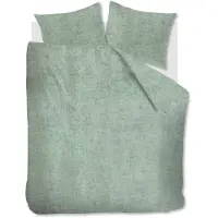 Beddinghouse Dekbedovertrek Frost Grey Green Flanel-240 x 200 / 220 cm | Lits-Jumeaux