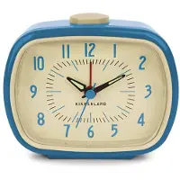 Kikkerland - Retro Alarm Clock + Blue (AC08-BL-EU)