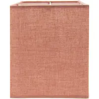 Clayre & Eef Rode Lampenkap 14*14*18 Cm / E27 6lak0443r