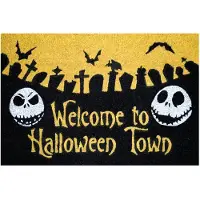 Disney Nachtmerrie Voor Kerst Halloween Town Deurmat