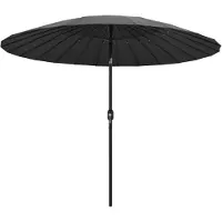 vidaXL Parasol met aluminium paal 250 cm antraciet