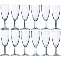 Esmeyer ARCOROC glazen serie - Champagnebekers, 15,5 cm hoog 410-742, Wijnglazen, Transparant