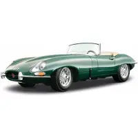 Bburago Jaguar E Type Cabrio 1961 1:18 groen