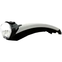 Gazelle Koplamp fenderlight v2 naafdynamo - zilver/zwart