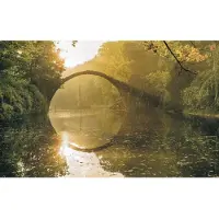 Komar Fotobehang Digitale print vlies - Devil's Bridge - Grootte 400 x 250 cm (1 stuk)