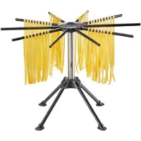 GEFU DIVERSO Pastadroger Klein 25 cm – Inklapbaar – Met 10 Armen en Transportstok