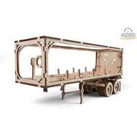 Ugears Houten 3D Model - Aanhangwagen Voor Heavy Truck