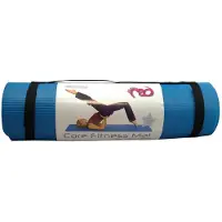 Fitness-Mad Core Mat Blauw 180 x 60 x 1 cm