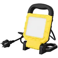 BES LED LED Bouwlamp met Stekker + Statief - Propa - 20 Watt - Helder/Koud Wit 6400K - Waterdicht IP54 - Kantelbaar
