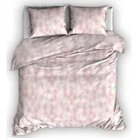 Satin d'or Dekbedovertrek Satin d'or Vector Rose Satijn