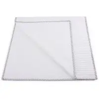 Heckett & Lane bamboo badmat wit - 60x100 - zachte touch - luxe uitstraling