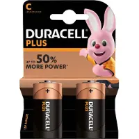 Duracell 8x Duracell C Plus Batterijen Alkaline Lr14 Mn1400 1.5 V - Batterijen