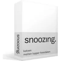 Snoozing katoen topper molton hoeslaken online kopen