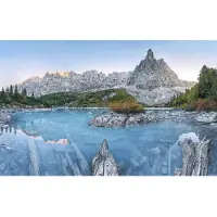 Komar Vliesbehang Digitale print vlies - Alpine Treasure - Afmeting 400 x 250 cm (1 stuk)
