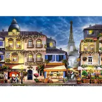 Wooden.City Wooden Puzzle Breakfast in Paris XL 600 - Houten Puzzel - 600 Stukken
