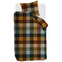 Beddinghouse Dekbedovertrek Beckett Multi Flanel-140 x 200 / 220 cm | 1-Persoons