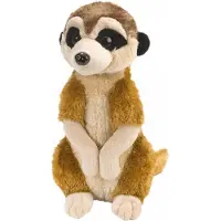 Wild republic Cuddlekins knuffel: stokstaartje 30 cm bruin