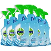 Dettol - Allesreiniger Spray - Antibacterieel - Katoenfris - 6 x 500 ml Voordeelverpakking