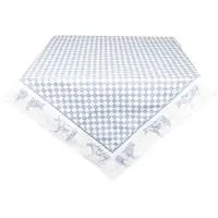 Clayre & Eef Blauwe Tafelkleed 150*250 Cm Lwc05bl