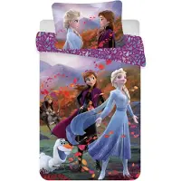 Disney Frozen peuterdekbedovertrek - 100 x 135 cm - Katoen