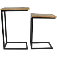 Sweet living Bijzettafel Lennart - Set Van Twee Stuks