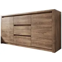 Meubella Dressoir Monaco - Eiken - 140 cm