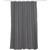 kela Douchegordijn Kela Laguna 180 Dark Grey