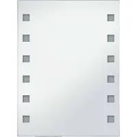 vidaXL Badkamerspiegel LED 60x80 cm