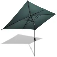 vidaXL Parasol rechthoekig 200x300 cm groen