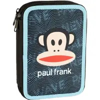 Paul frank Etui New Wave Junior 20 Cm Polyester Blauw 27-delig