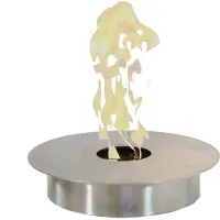 Enjoyfires Bio Ethanol Inbouwbrander Rond ?35x9,8 Cm