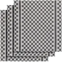 De Witte Lietaer Theedoeken De Witte Lietaer Groom Black (3 stuks)