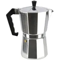 San Ignacio Percolator / espresso apparaat zilver voor 12 kopjes - Percolators