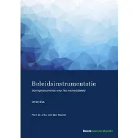 Boom uitgevers Den Haag Beleidsinstrumentatie