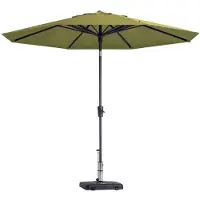 Madison Paros luxe stokparasol Ø300cm | Sage Green
