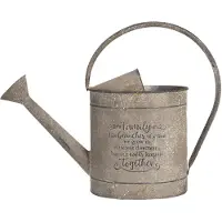 Clayre & Eef Grijze Decoratie gieter 47*18*39 cm 6Y3556